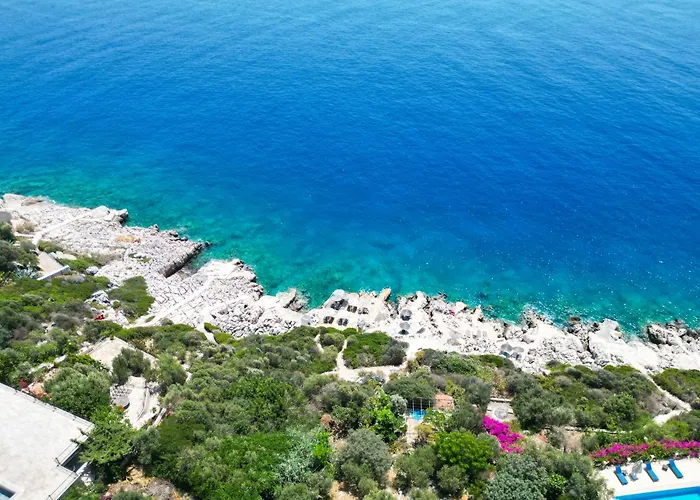 别墅 Lycia Amazing Sea View And Sea Platform 卡斯